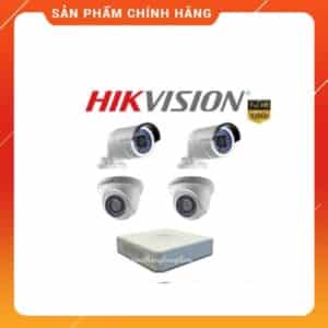 Trọn bộ 4 camera hivision cvi giá rẻ