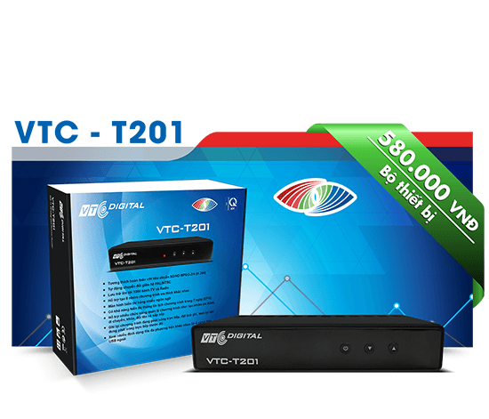 ĐẦU THU DVB T2 VTC-T201