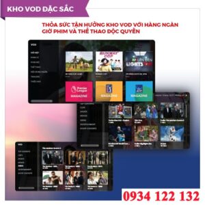 GIẢI PHÁP TRUYỀN HÌNH K+ KHÔNG DÂY