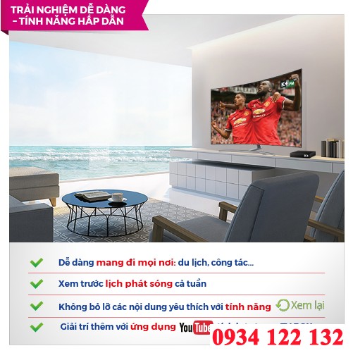 GIẢI PHÁP TRUYỀN HÌNH K+ KHÔNG DÂY GIẢI PHÁP TRUYỀN HÌNH K+ KHÔNG DÂY