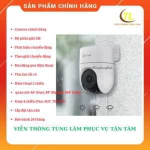Camera IP quay quét hồng ngoại không dây 2.0 Megapixel EZVIZ H8C 